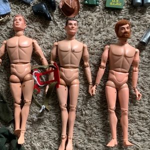 3 Vintage G.I. Joes